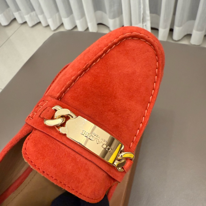 Coach Kimmie Loafer 蔻馳 麂皮樂福鞋 7.5號-6