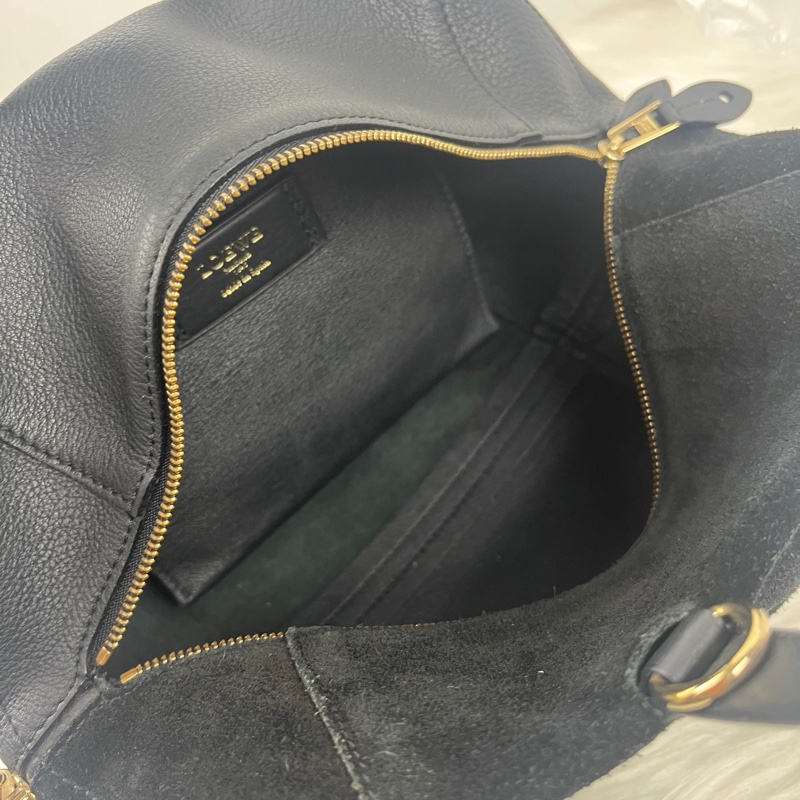 Loewe 羅意威 牛皮拼麂皮飯盒包 手提包-7