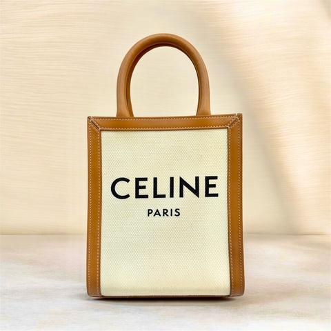 莉亞精品♡ Celine 帆布琴譜包 手提 肩背 二手