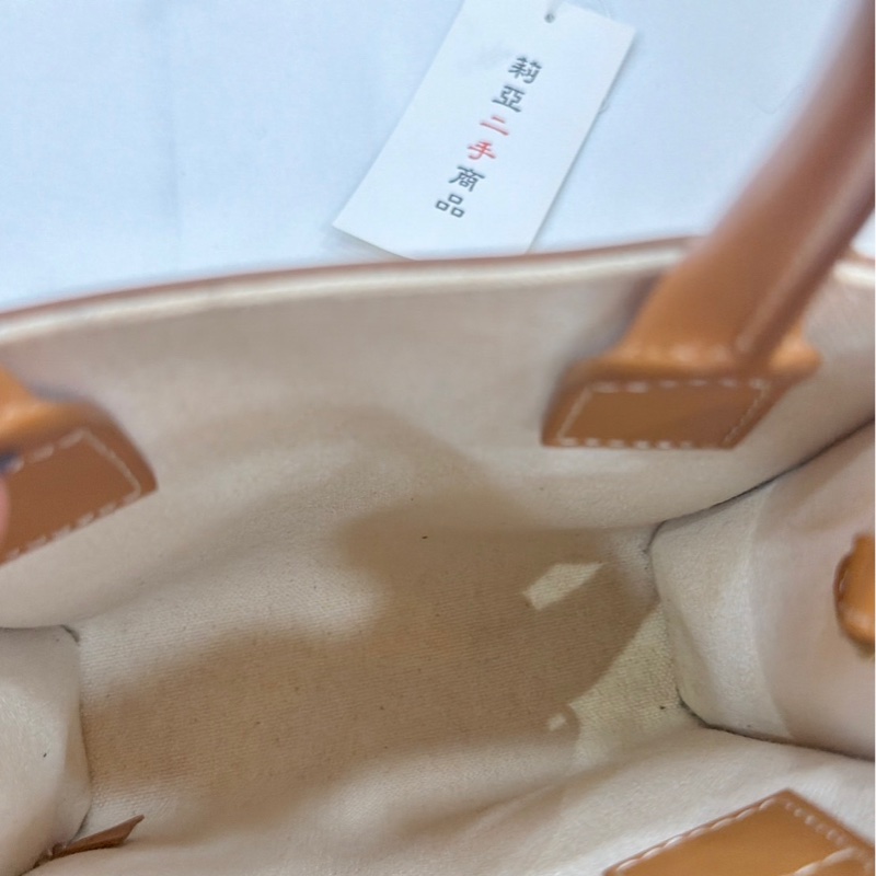 莉亞精品♡ Celine 帆布琴譜包 手提 肩背 二手-13