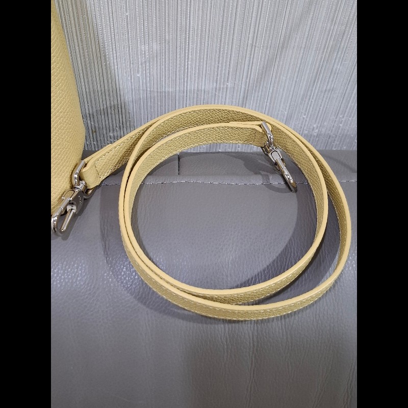 longchamp roseau 含羞草黃手提包-10