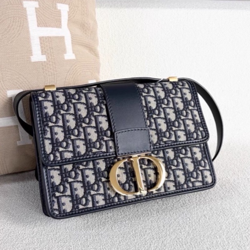 DIOR迪奧老花刺繡金扣Montaigne蒙田30🧳-14