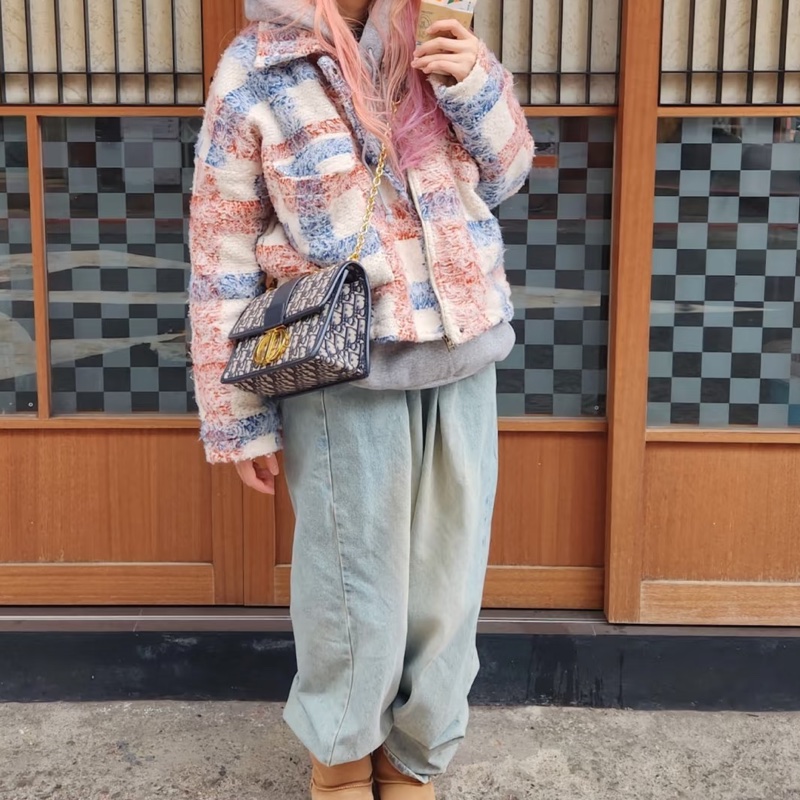 DIOR迪奧老花刺繡金扣Montaigne蒙田30🧳-19