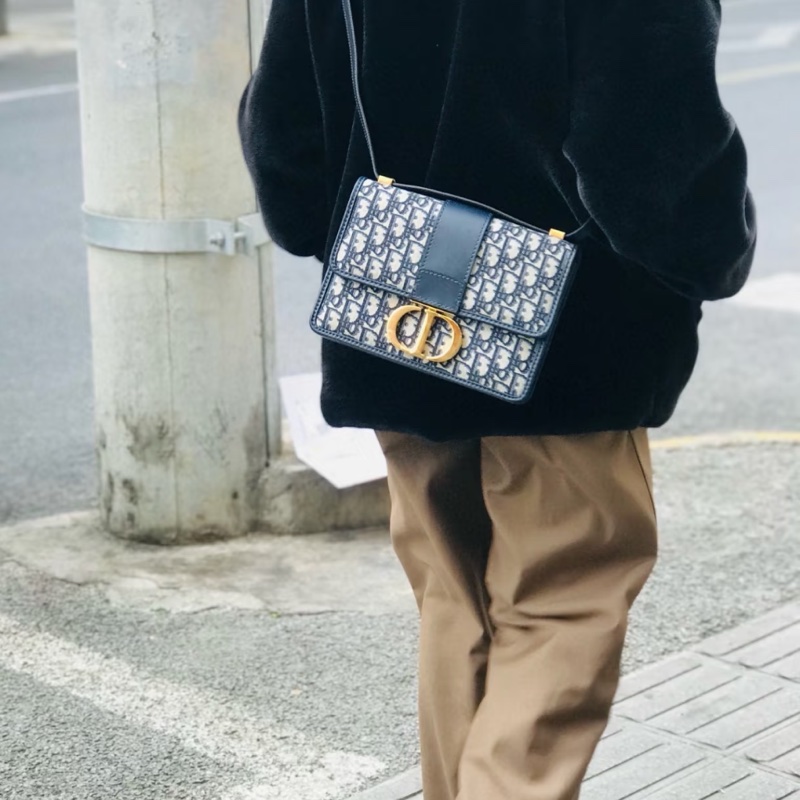 DIOR迪奧老花刺繡金扣Montaigne蒙田30🧳-22