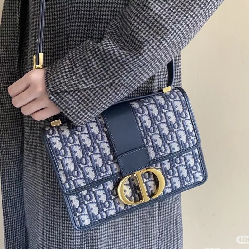 DIOR迪奧老花刺繡金扣Montaigne蒙田30🧳-23