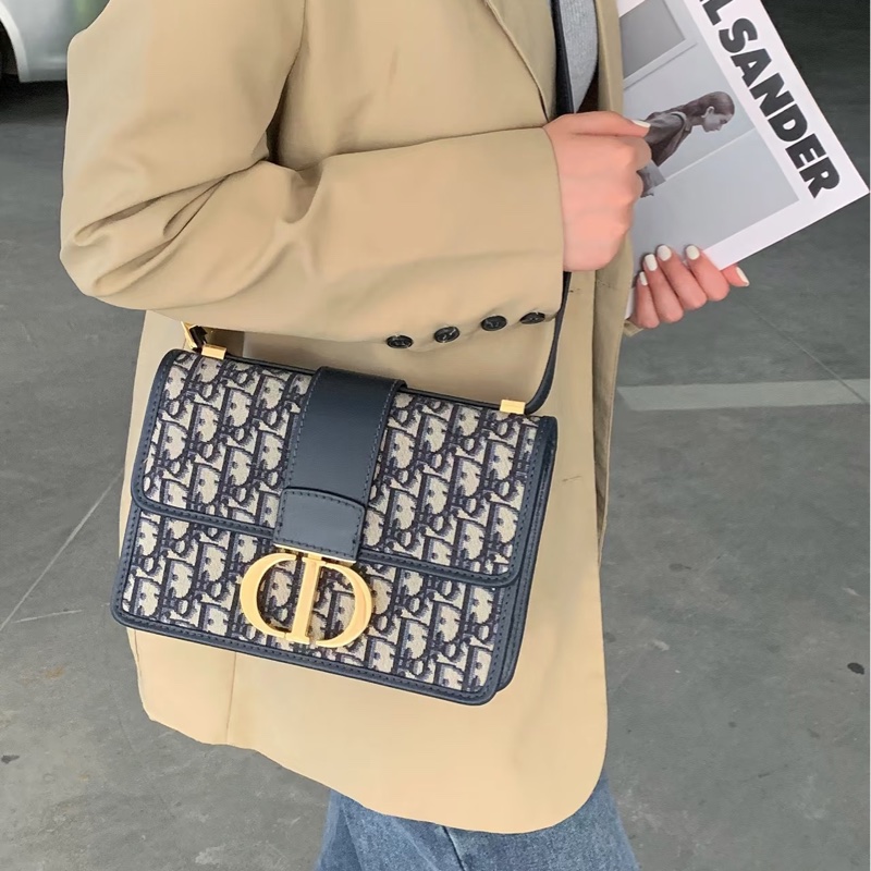 DIOR迪奧老花刺繡金扣Montaigne蒙田30🧳-33