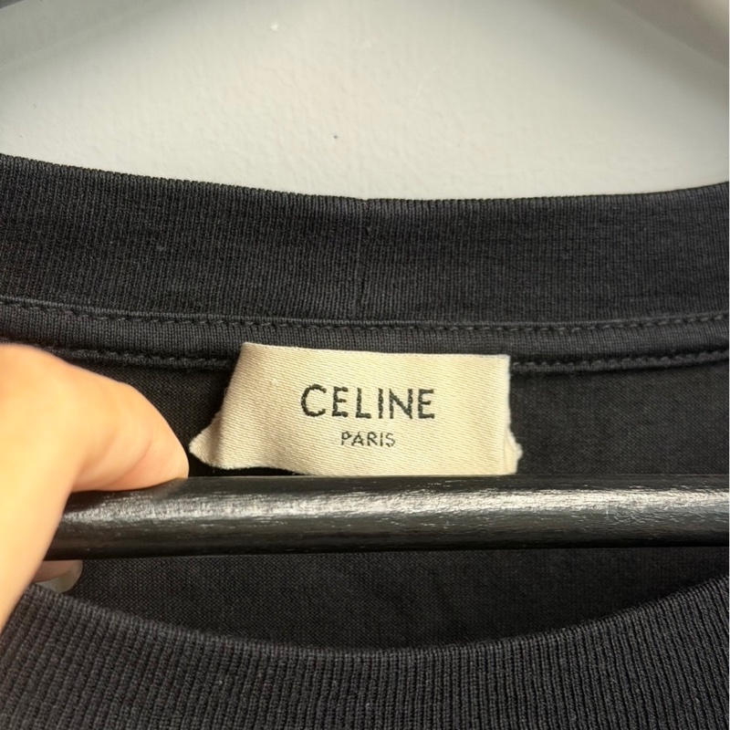 超甜價🌟Celine Logo 短袖｜Classic Trend CT精品｜台北東區實體-1