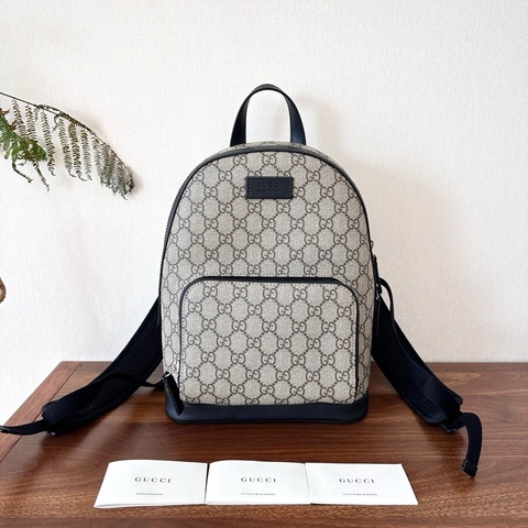 GUCCl 古馳 雙G印花雙肩包