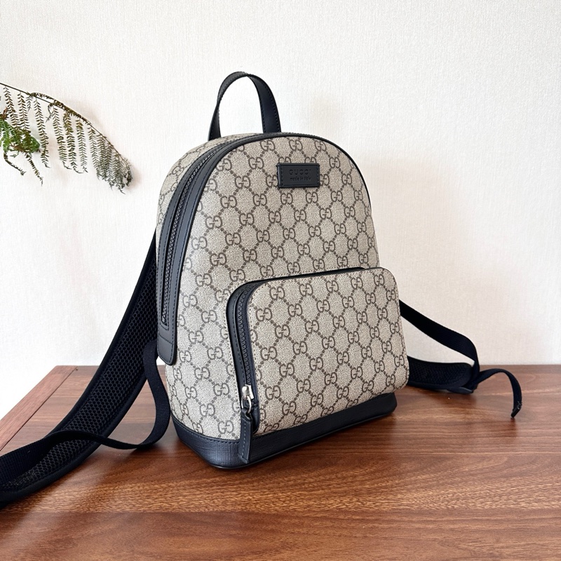 GUCCl 古馳 雙G印花雙肩包-1