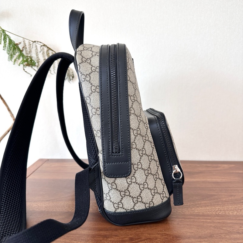 GUCCl 古馳 雙G印花雙肩包-3