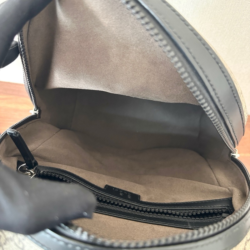 GUCCl 古馳 雙G印花雙肩包-7