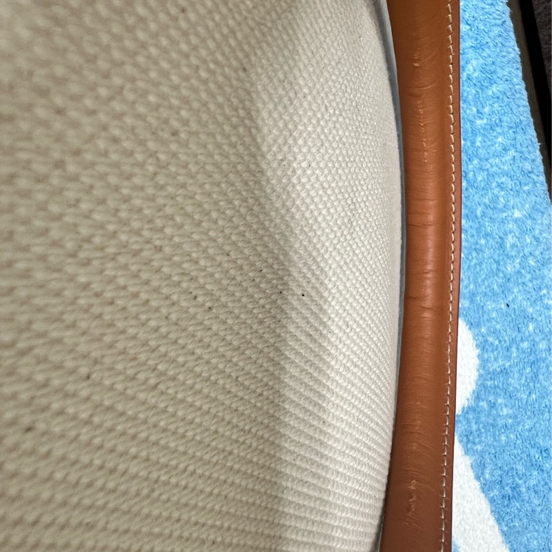 【近全新正品】Celine Cabas Tote  帆布托特包－大號（附保卡、訂製內袋與雙風格絲巾）-27