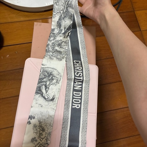 Dior Toile de Jouy Sauvage 法式印花圖騰 Mitzah 絲巾