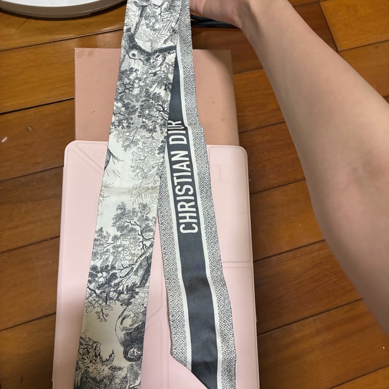 Dior Toile de Jouy Sauvage 法式印花圖騰 Mitzah 絲巾-7