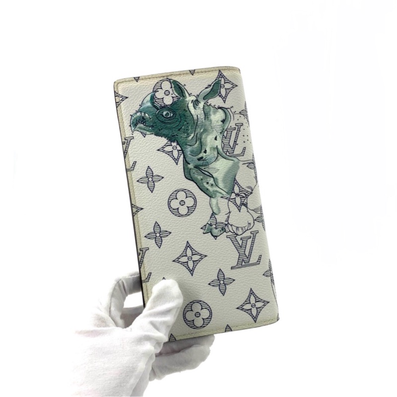 LV/路易威登 動物園系列長頸鹿長款對折錢包-1