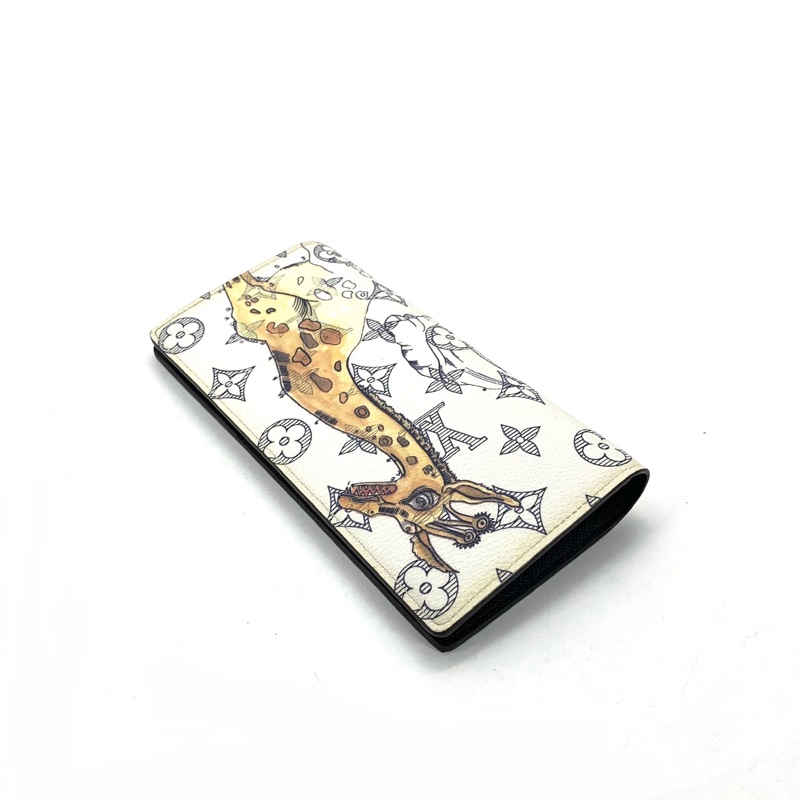 LV/路易威登 動物園系列長頸鹿長款對折錢包-2