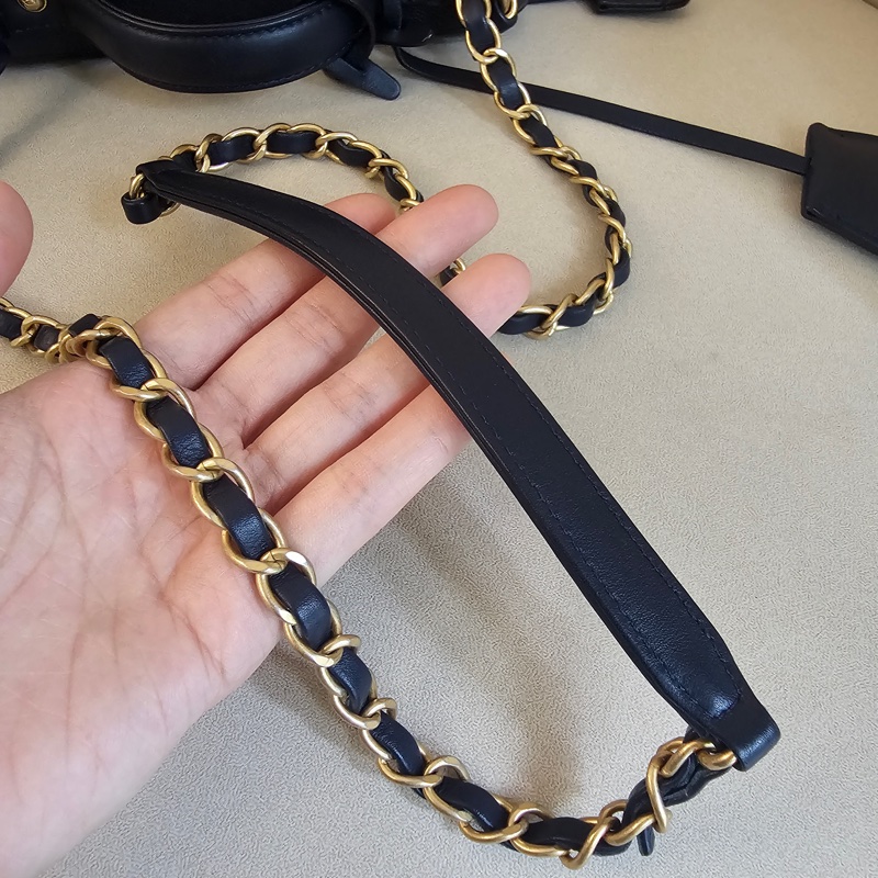 Chanel vanity21 藍色荔枝-3