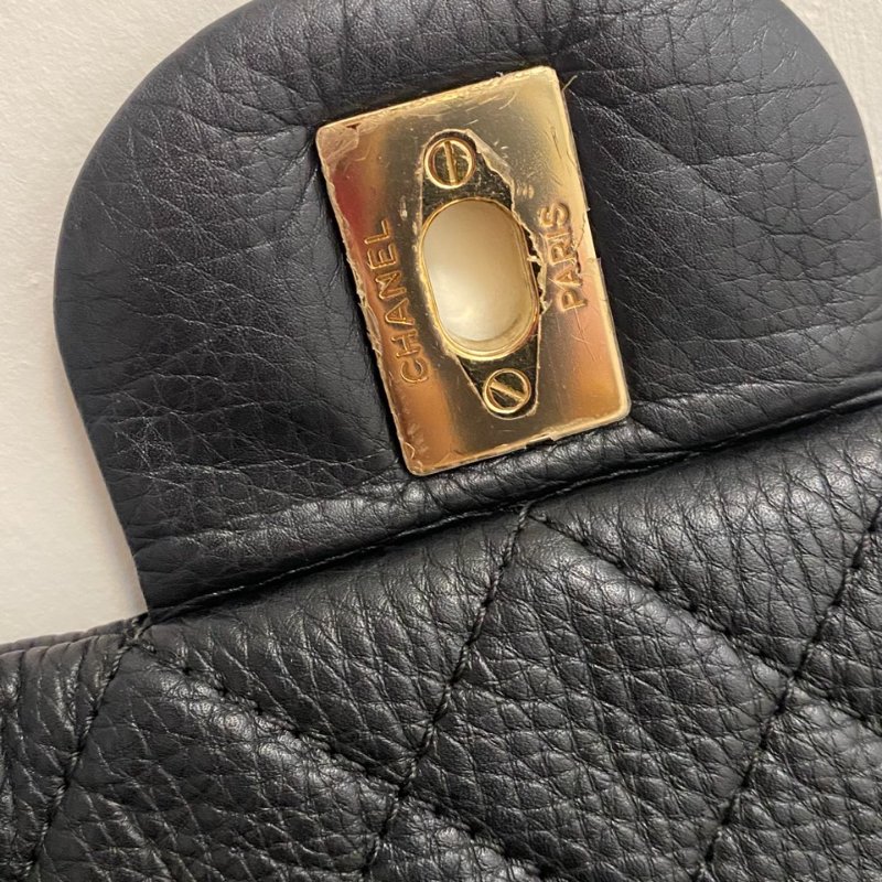 Chanel 超大型 黑金牛XXL機場包 MAXI機場包-7