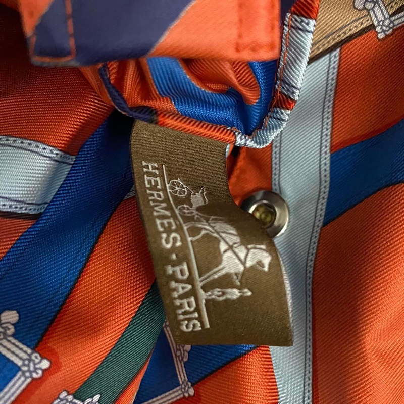 Hermes 絲巾後背包-3