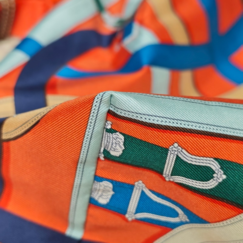 Hermes 絲巾後背包-11