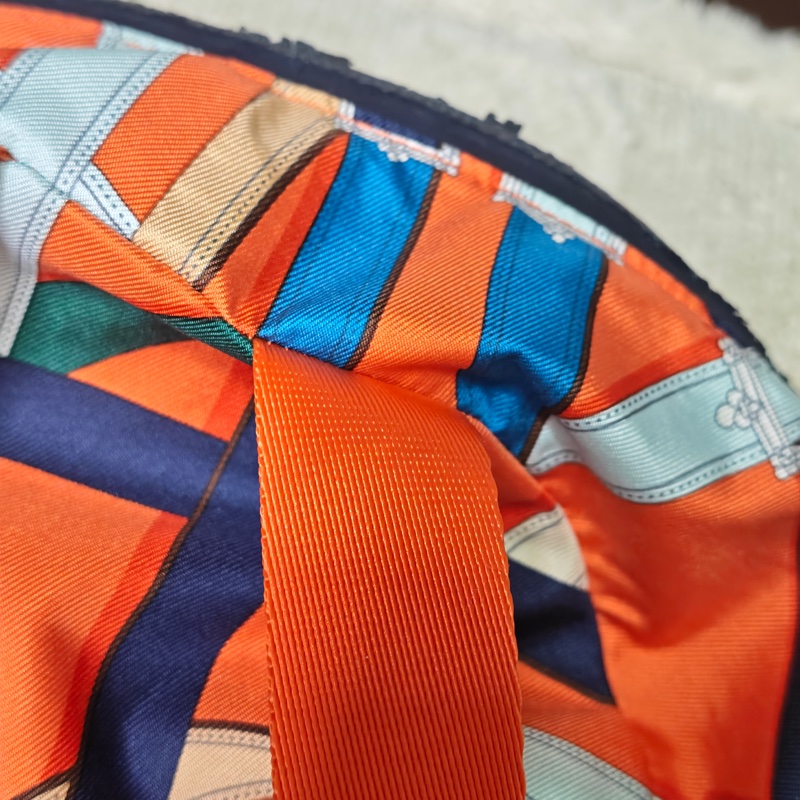 Hermes 絲巾後背包-25