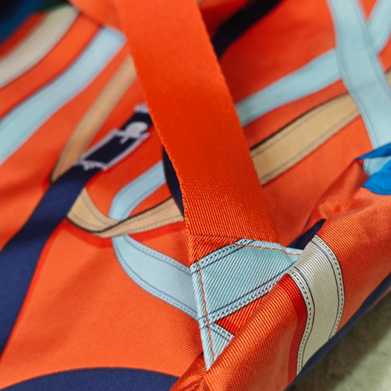 Hermes 絲巾後背包-27