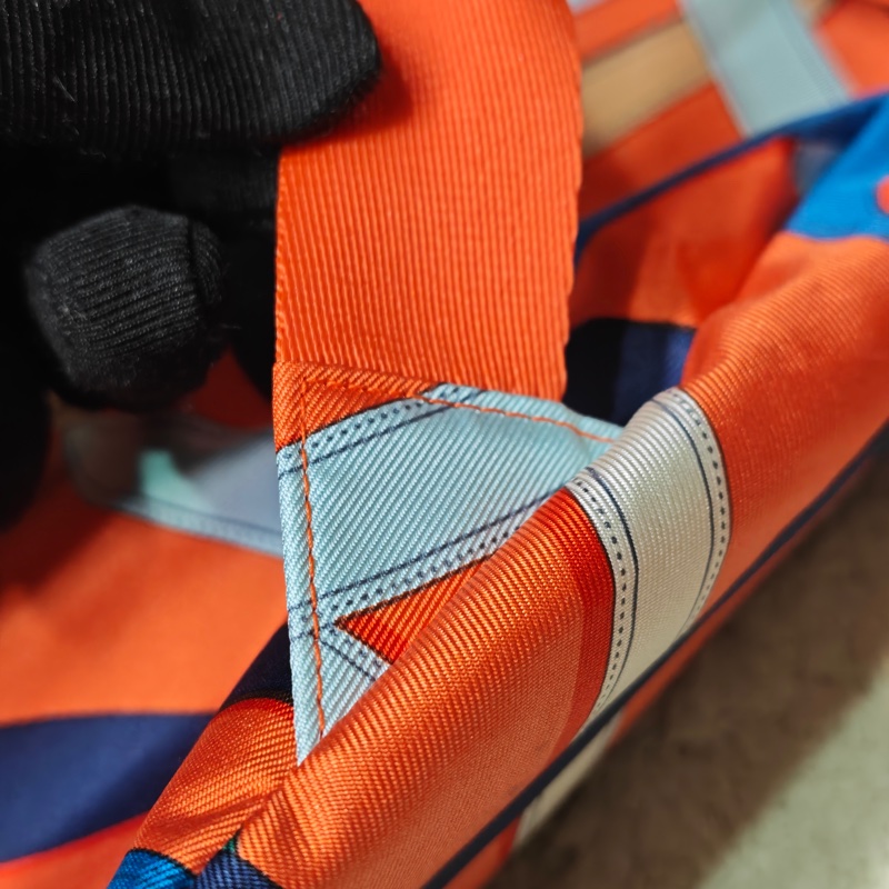 Hermes 絲巾後背包-30