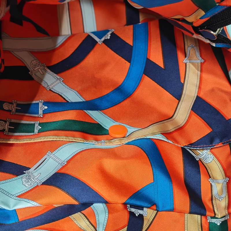 Hermes 絲巾後背包-33