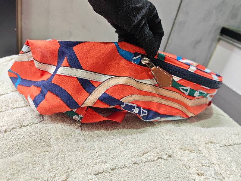 Hermes 絲巾後背包-41