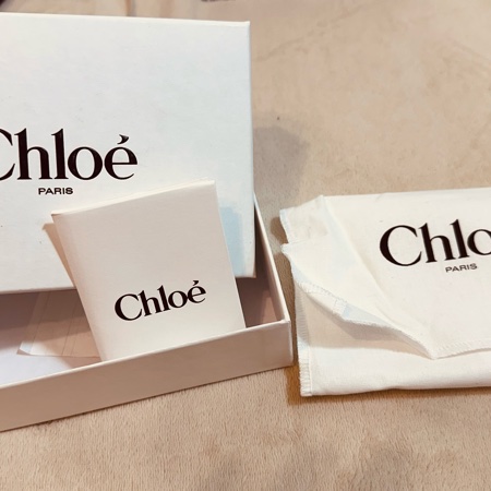 Chloe三折式短夾 粉-12