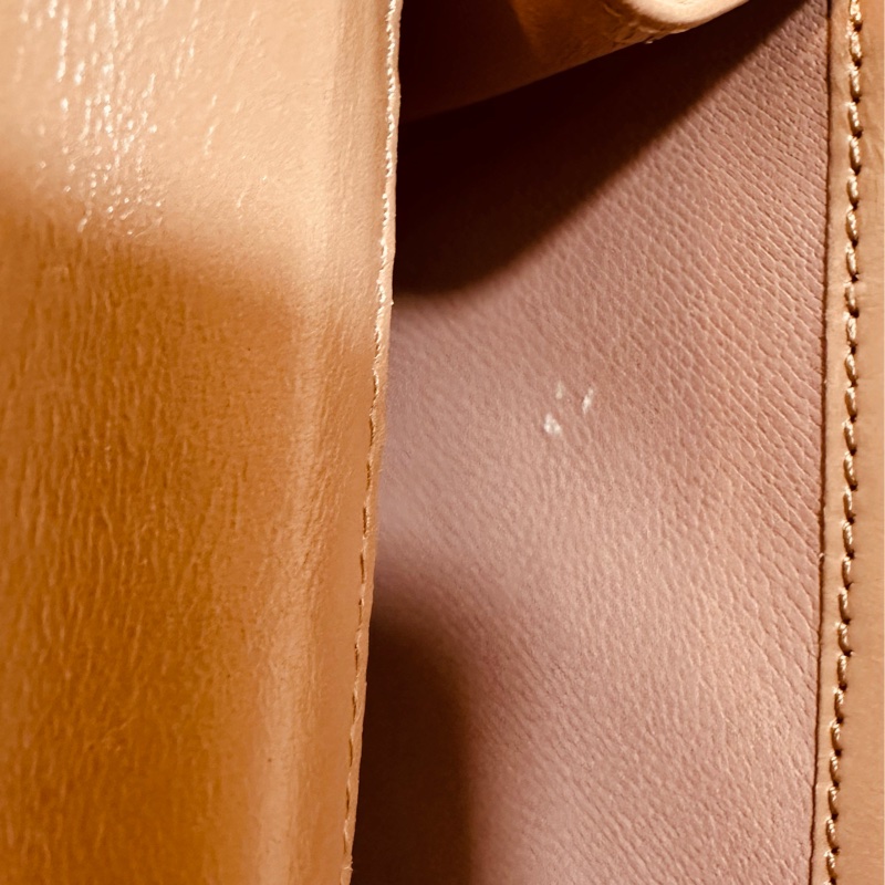 Chloe三折式短夾 粉-13