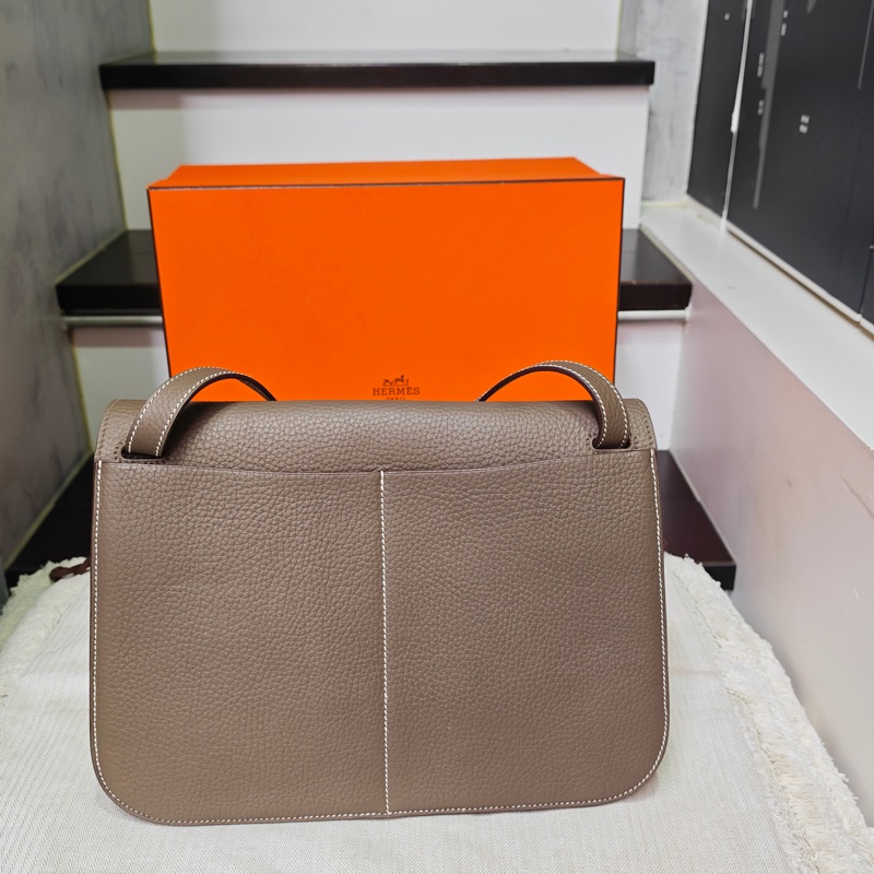 Hermes 愛馬仕大象灰Halzan 31有購證-6