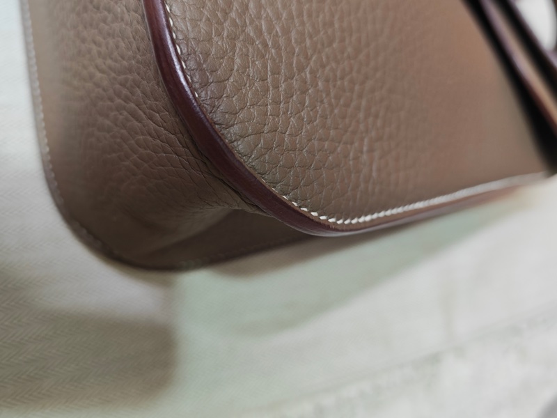 Hermes 愛馬仕大象灰Halzan 31有購證-13