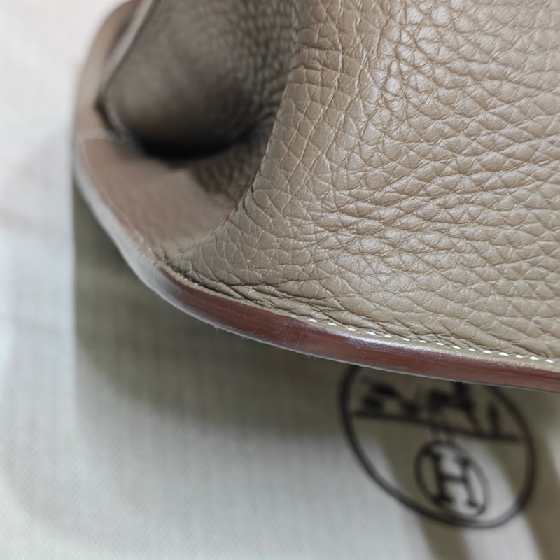 Hermes 愛馬仕大象灰Halzan 31有購證-17