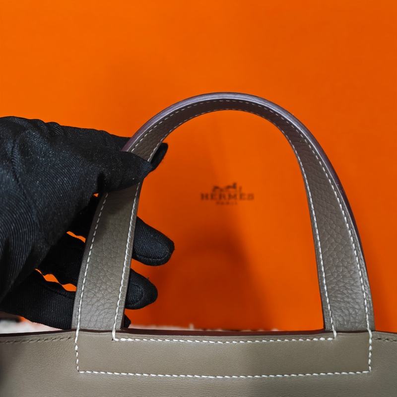 Hermes 愛馬仕大象灰Halzan 31有購證-22