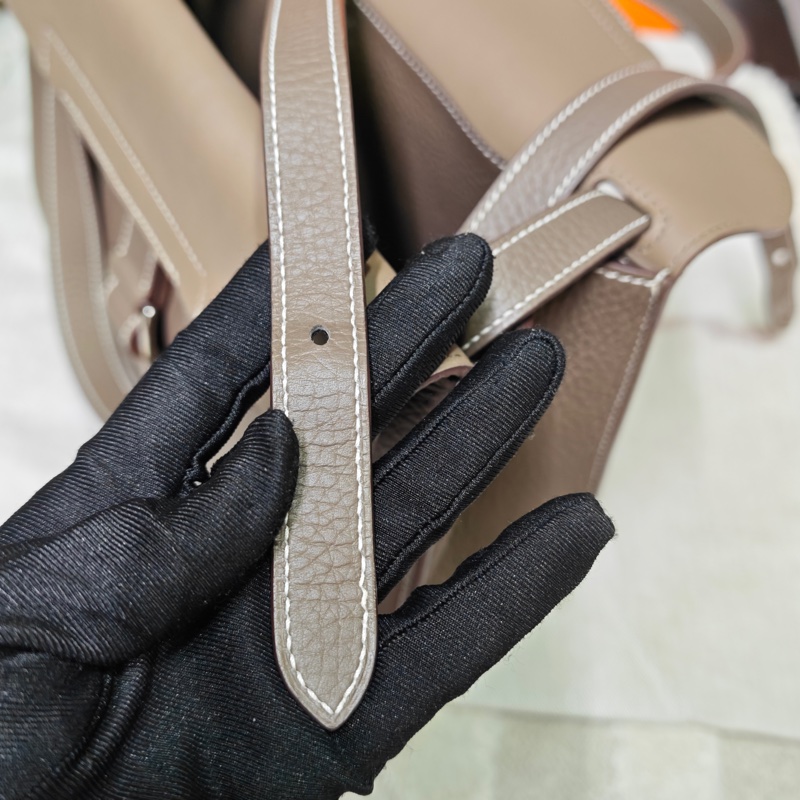 Hermes 愛馬仕大象灰Halzan 31有購證-43