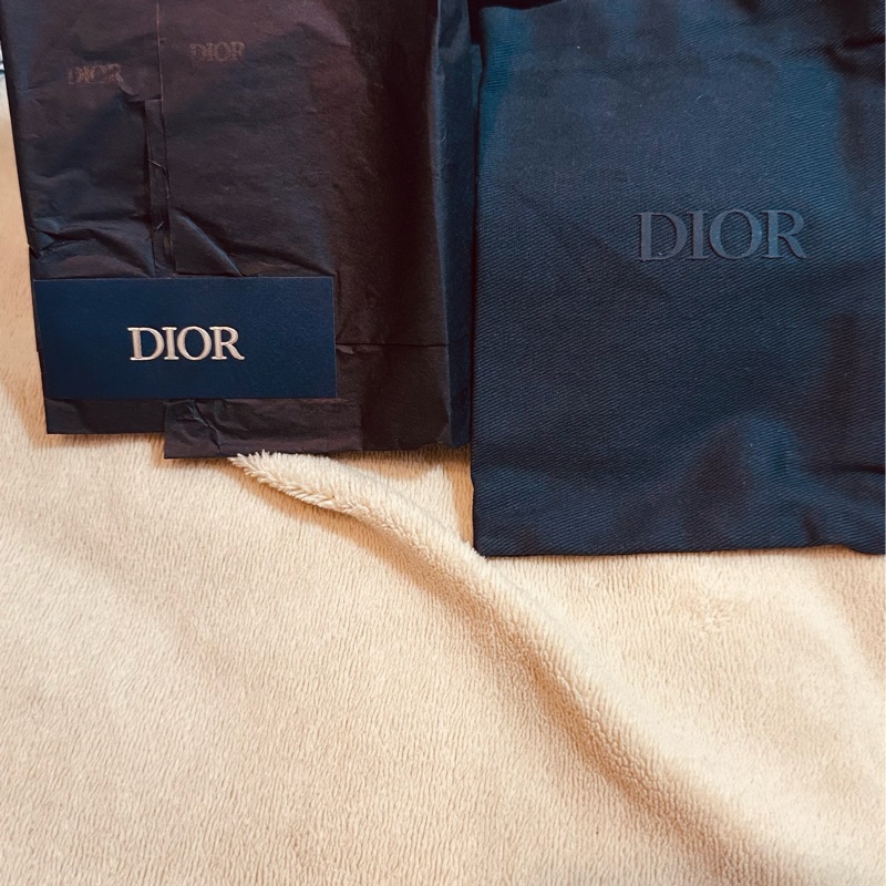 Dior 經典老花ㄇ字拉鍊零錢包(深藍)-13