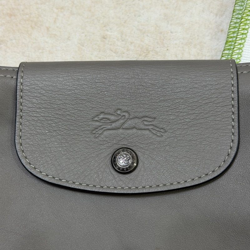 Longchamp LE PLIAGE XTRA 系列牛皮肩揹袋（中/米白）-3