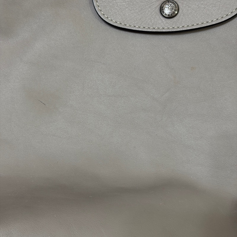 Longchamp LE PLIAGE XTRA 系列牛皮肩揹袋（中/米白）-4