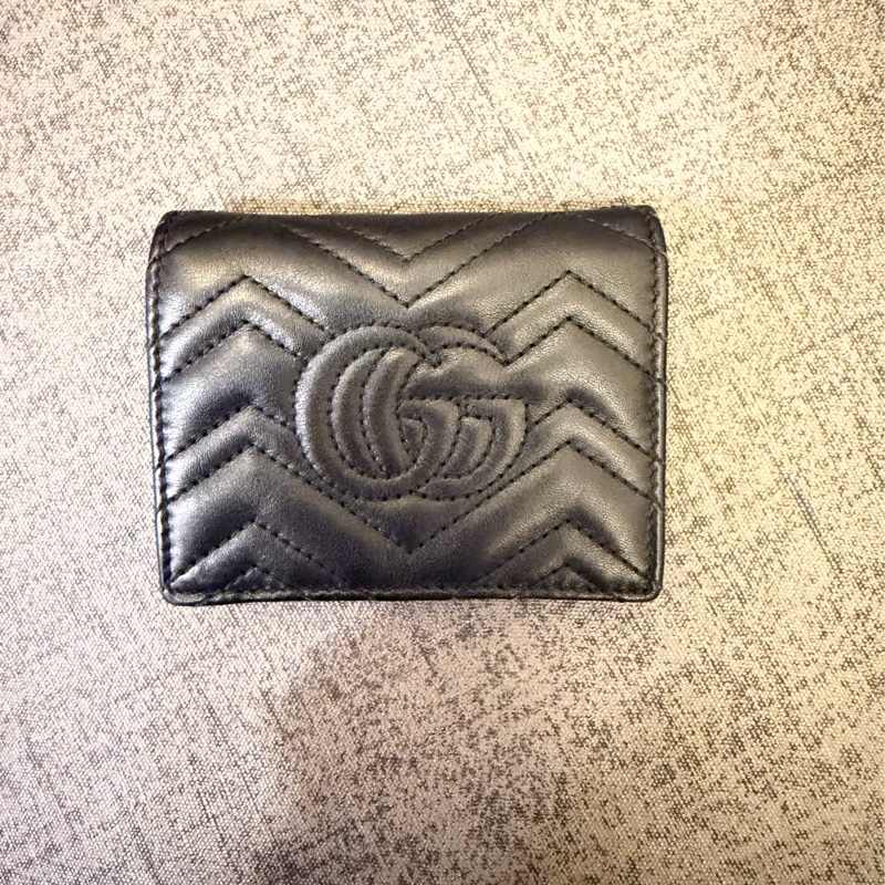 Gucci 馬夢對開短夾-6