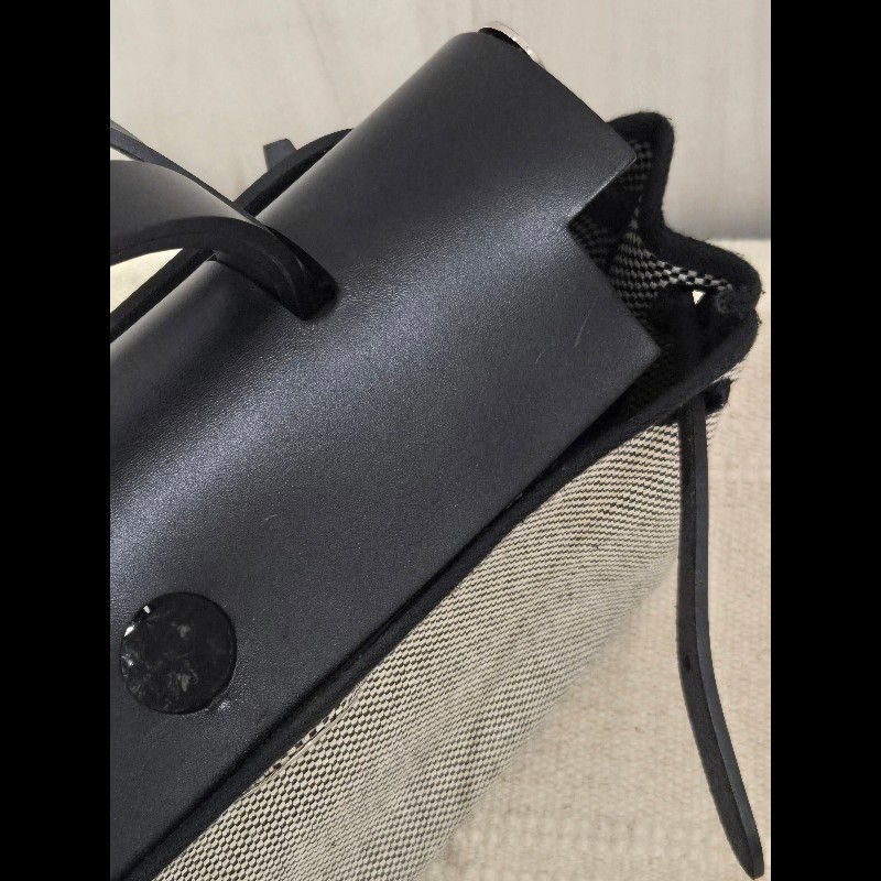 Hermes 愛馬仕 Herbag 31 熊貓色 黑白配色-16