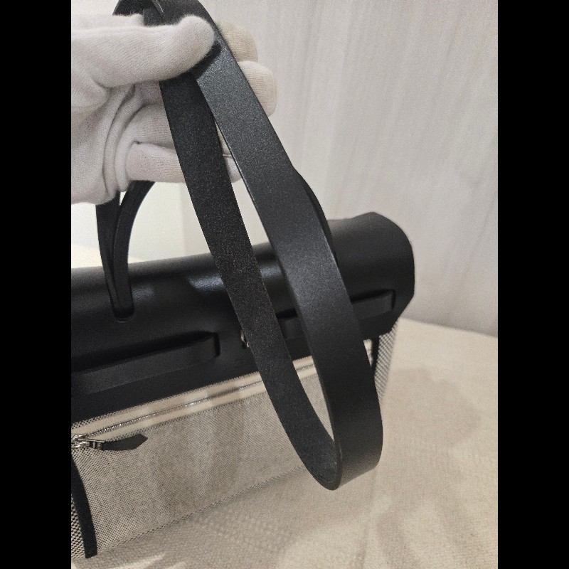 Hermes 愛馬仕 Herbag 31 熊貓色 黑白配色-39