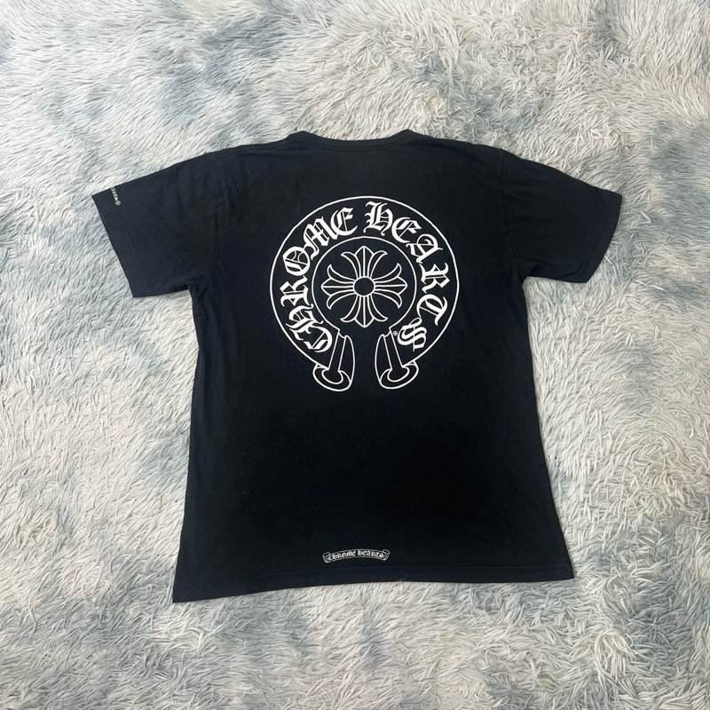 ✨Chrome Hearts 馬蹄黑色短袖-1