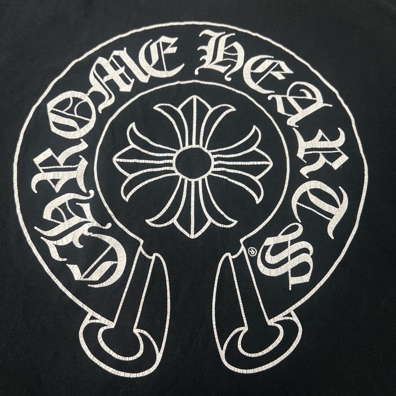 ✨Chrome Hearts 馬蹄黑色短袖-6