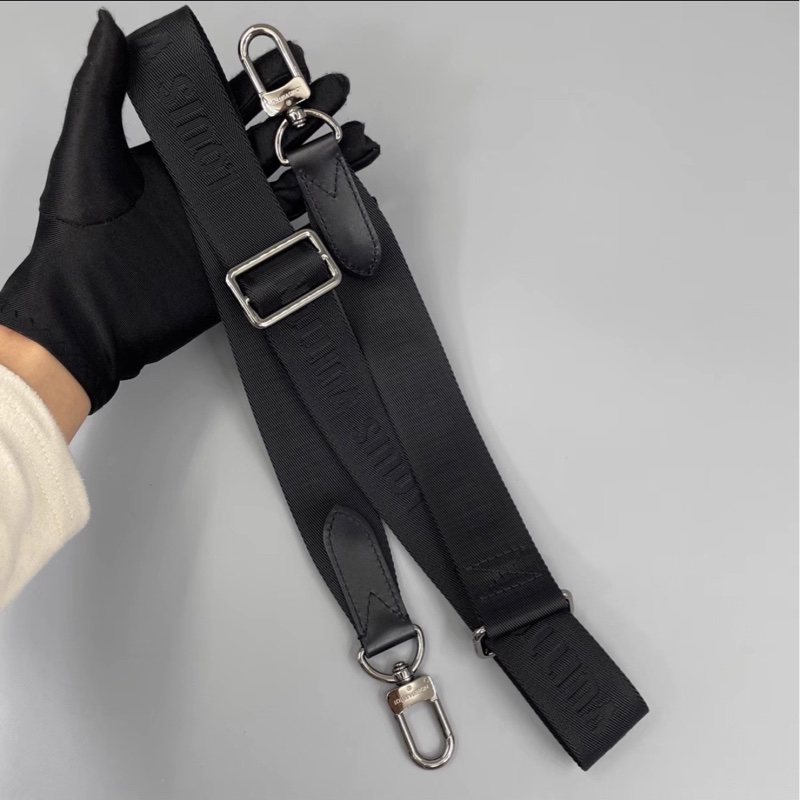 一眼淪陷❤️‍🔥Lv路易威登黑色皮革老花keepall25手提單肩斜挎包-14