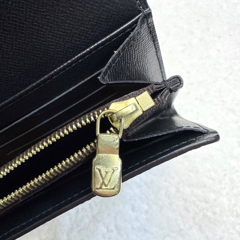 經典拼色 路易威登LV Monogram Giant Sarah 帆布信封長夾M80726 雙色原花優雅大氣 🍂-18