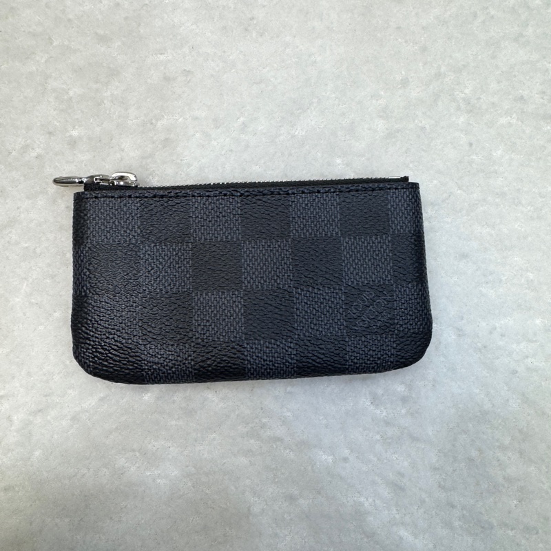 經典百搭 路易威登LV Damier Ebène 棋盤格零錢鑰匙包 N62658 實用小皮件首選 💼-2