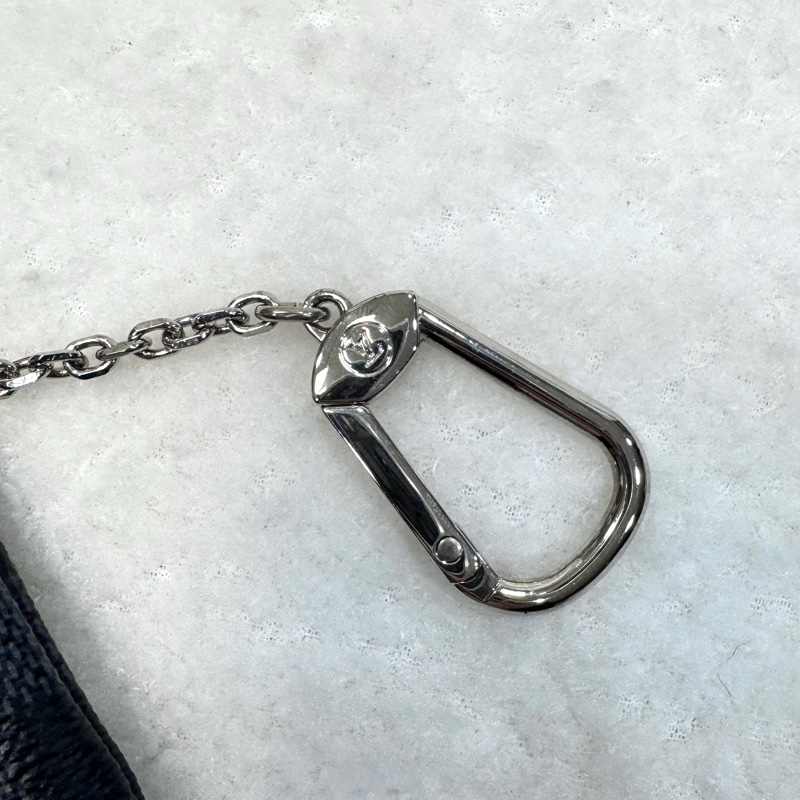 經典百搭 路易威登LV Damier Ebène 棋盤格零錢鑰匙包 N62658 實用小皮件首選 💼-12