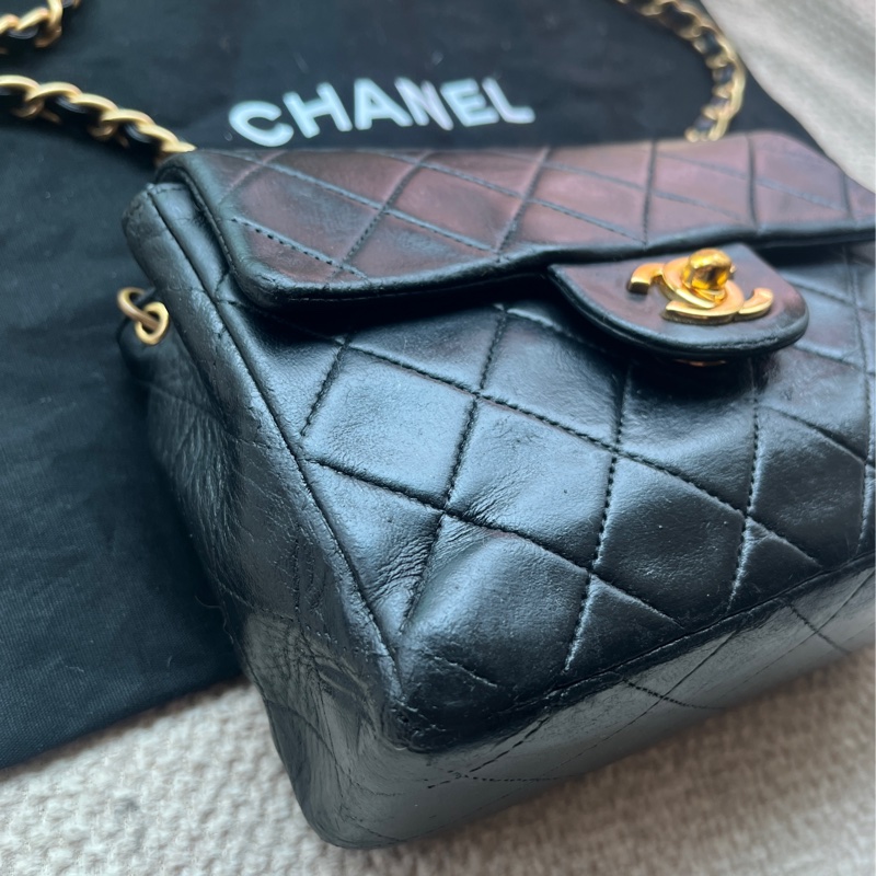 Chanel 香奈兒黑金羊小方胖-2