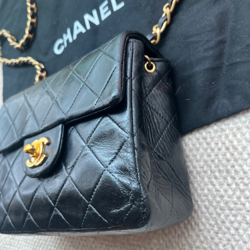 Chanel 香奈兒黑金羊小方胖-3